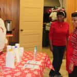 Sorors Tarrant, Sheffield and Harris Setting Up